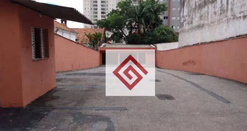 Terreno, 280 m² - venda por r$ 2.500.000,00 ou aluguel por r$ 10.424,00/mês - jardim - santo andré/sp