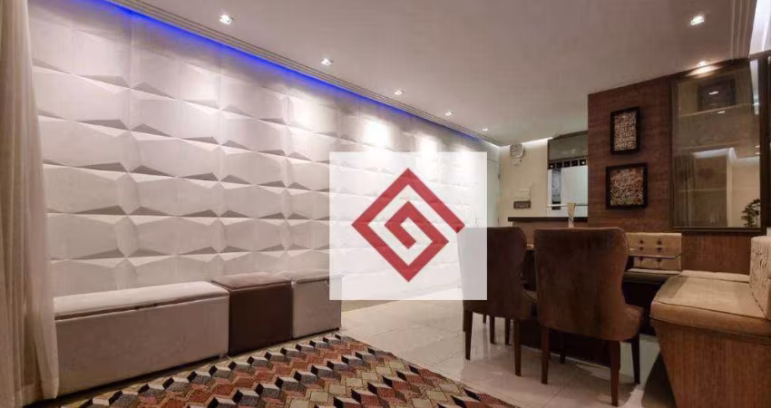 Apartamento com 3 dormitórios à venda, 64 m² por R$ 530.000 - Utinga - Santo André/SP
