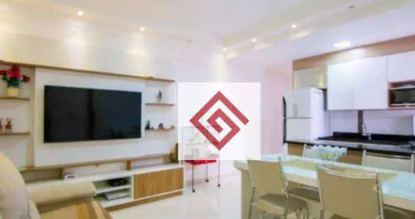 Cobertura à venda, 105 m² por r$ 430.000,00 - vila scarpelli - santo andré/sp