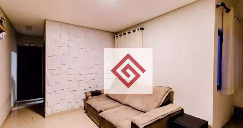Cobertura com 2 dormitórios à venda, 100 m² por r$ 585.000,00 - jardim - santo andré/sp