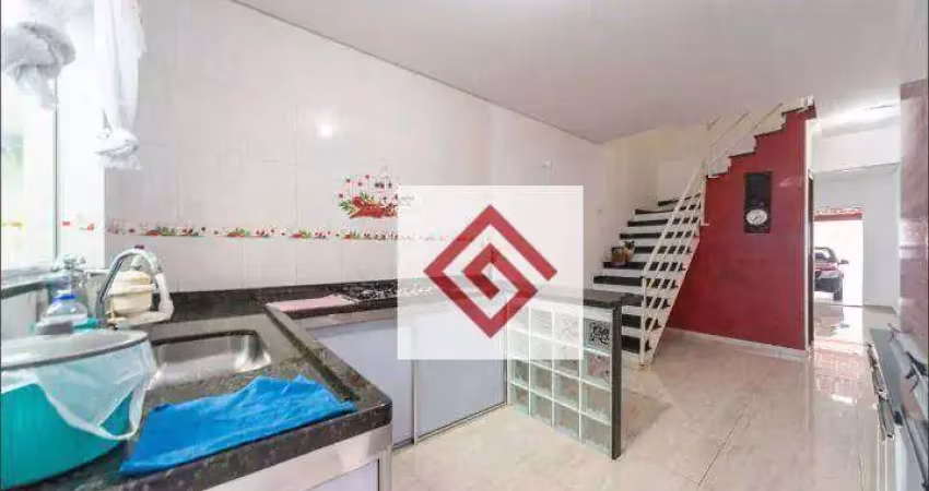 Sobrado com 2 dormitórios, 69 m² - venda por r$ 456.000,00 ou aluguel por r$ 2.966,06/mês - vila marina - santo andré/sp
