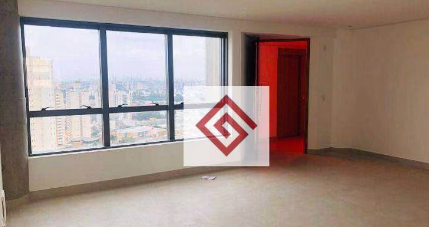Apartamento com 3 dormitórios para alugar, 140 m² por r$ 7.032,10/mês - campestre - santo andré/sp