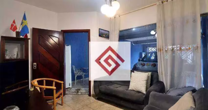 Sobrado à venda, 235 m² por r$ 565.000,00 - jardim santo alberto - santo andré/sp