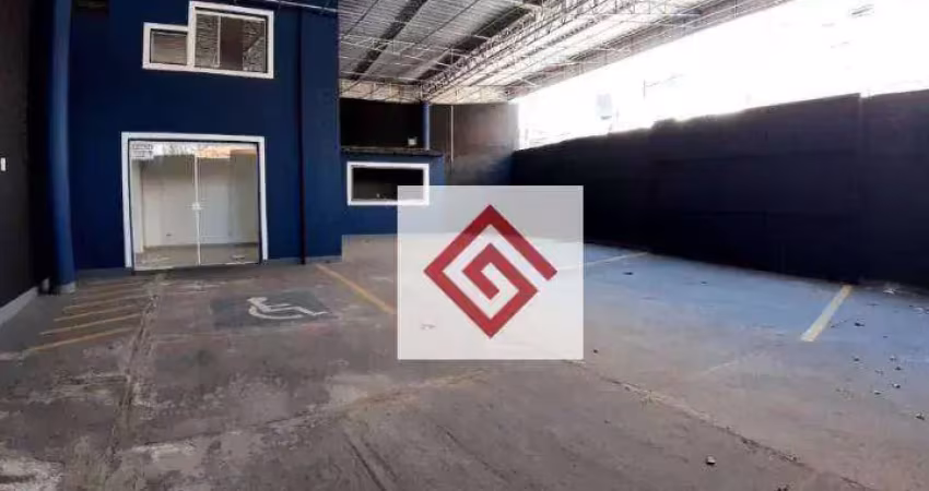 Salão para alugar, 250 m² por r$ 8.439,00/mês - casa branca - santo andré/sp