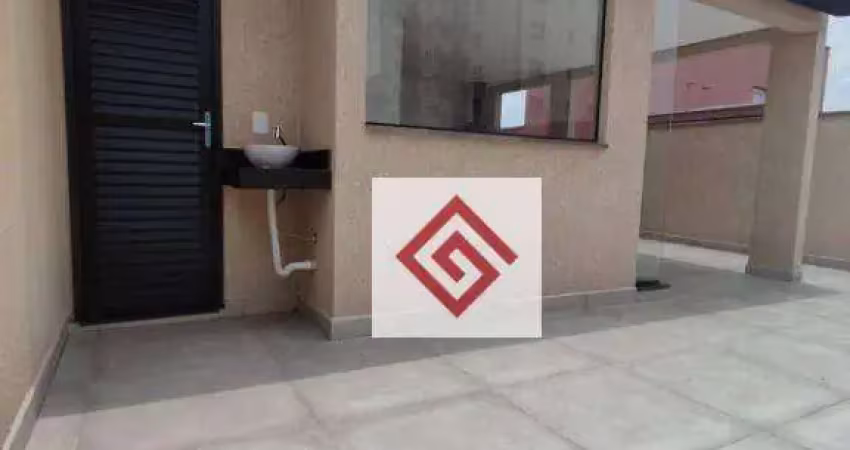 Cobertura com 2 dormitórios à venda, 105 m² por R$ 450.000,00 - Parque das Nações - Santo André/SP