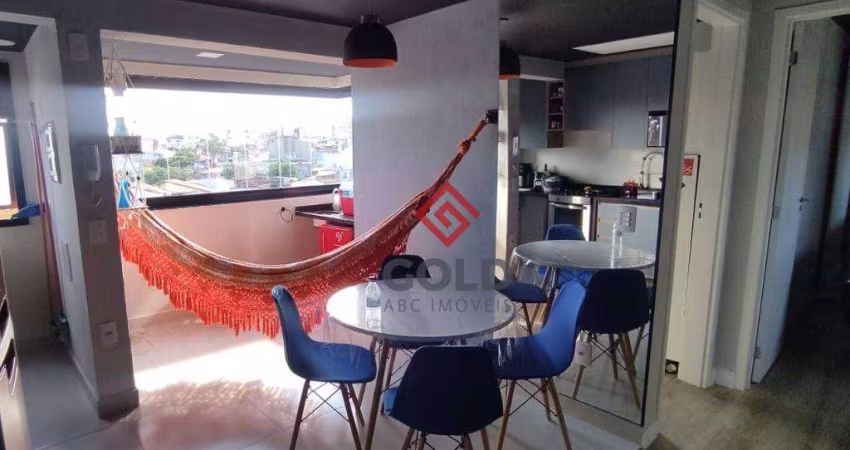 Apartamento com 2 dormitórios à venda, 38 m² por R$ 379.000,00 - Parque Erasmo Assunção - Santo André/SP