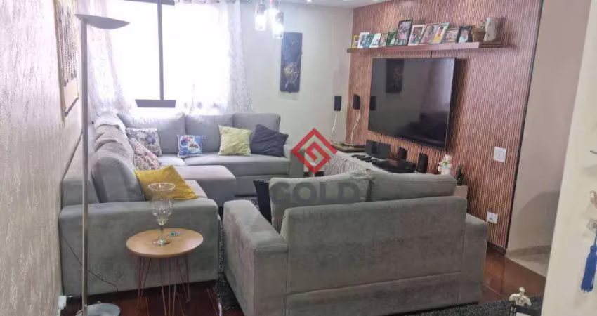 Apartamento à venda, 105 m² por r$ 530.000,00 - parque das nações - santo andré/sp
