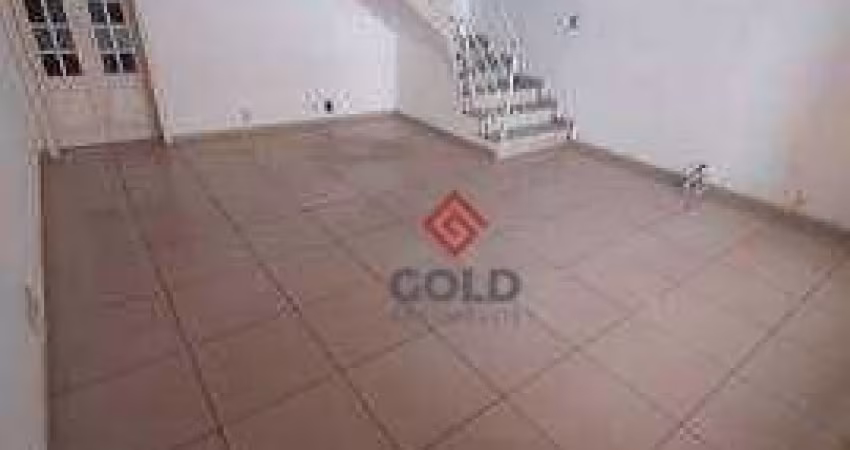 Sobrado com 3 dormitórios para alugar, 181 m² por R$ 3.987,35/mês - Jardim - Santo André/SP