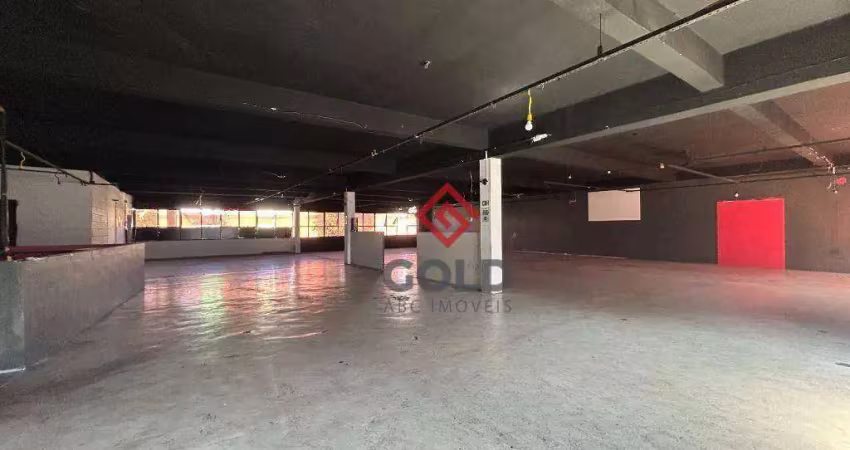 Salão para alugar, 790 m² por r$ 9.500,00/mês - casa branca - santo andré/sp