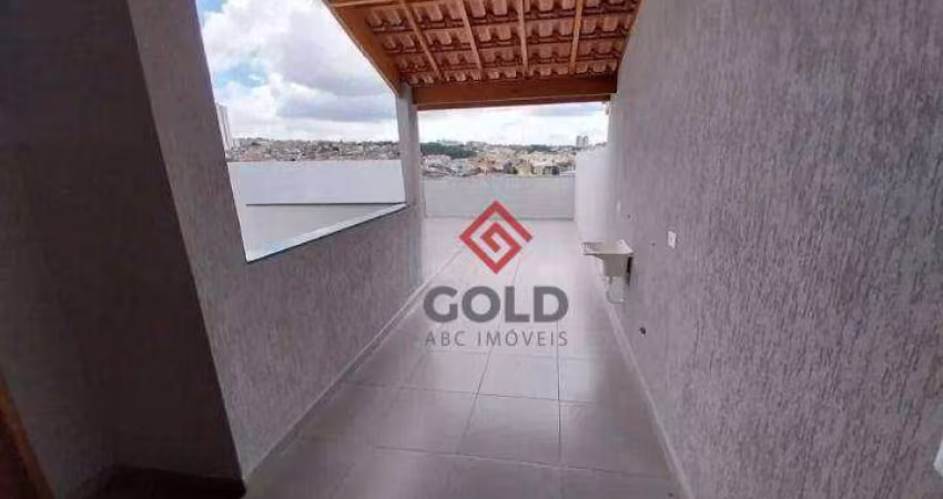 Cobertura com 2 dormitórios à venda, 55 m² por R$ 430.000,00 - Jardim Ana Maria - Santo André/SP