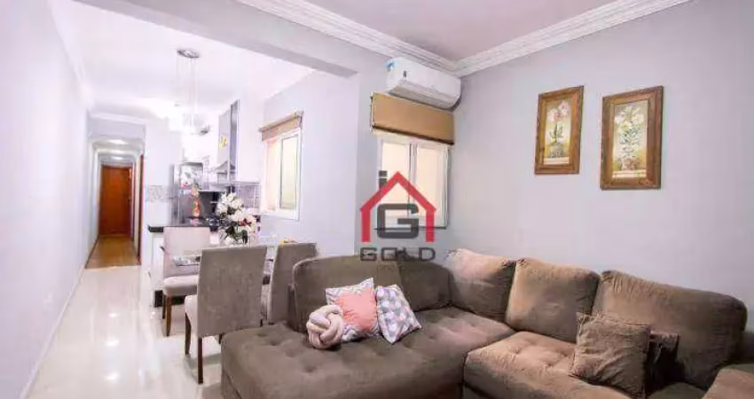 Cobertura com 2 dormitórios à venda, 114 m² por R$ 460.000,00 - Vila Camilópolis - Santo André/SP