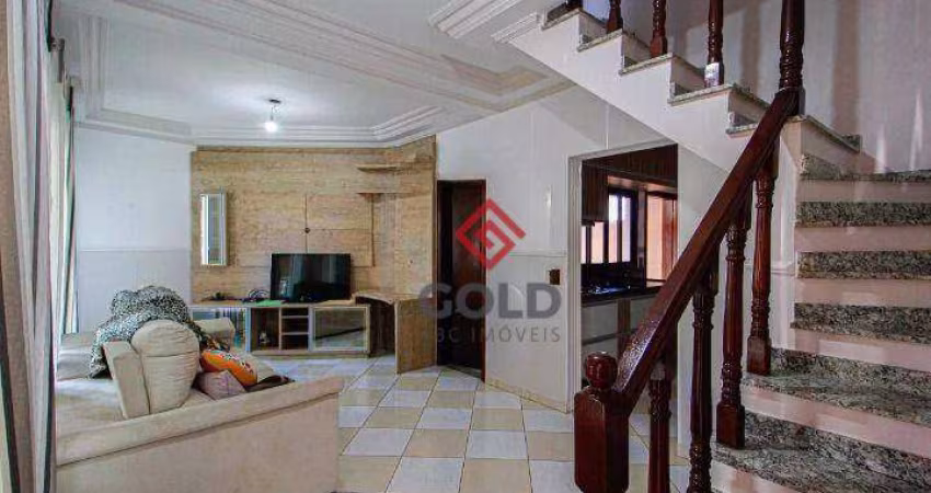 Sobrado com 3 dormitórios à venda, 87 m² por R$ 750.000,00 - Parque das Nações - Santo André/SP