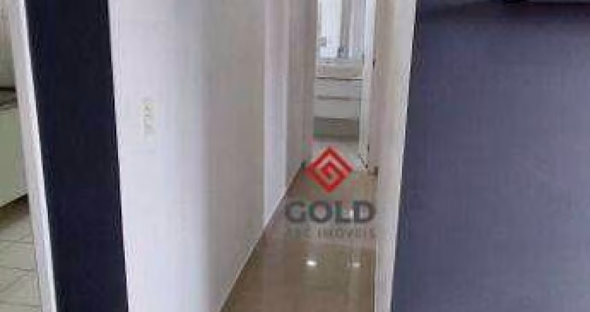 Apartamento com 2 dormitórios para alugar, 50 m² por R$ 2.219,27/mês - Parque Erasmo Assunção - Santo André/SP