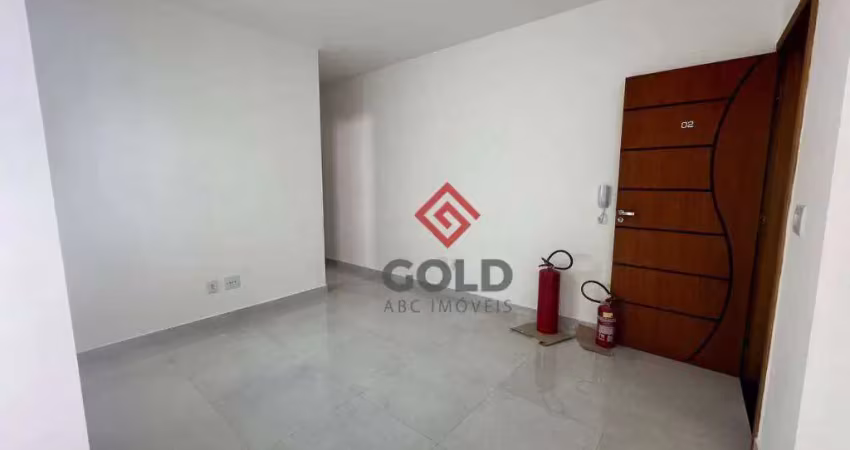 Apartamento com 2 dormitórios à venda, 55 m² por R$ 420.000,00 - Vila Alzira - Santo André/SP