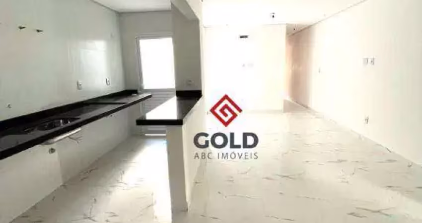 Apartamento com 3 dormitórios à venda, 85 m² por R$ 600.000,00 - Campestre - Santo André/SP