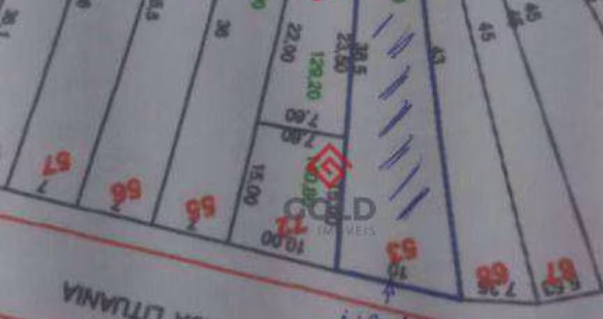 Terreno à venda, 38 m² por R$ 465.000,00 - Vila Curuçá - Santo André/SP