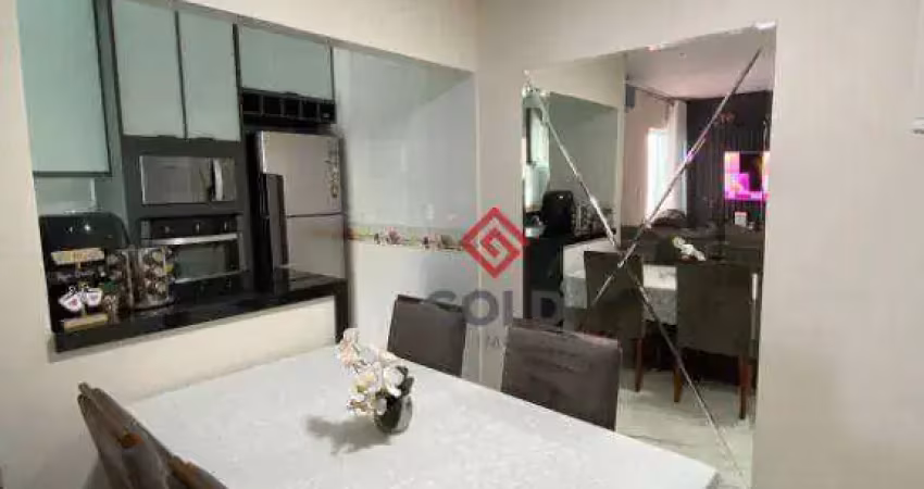 Apartamento com 3 dormitórios à venda, 87 m² por r$ 560.000,00 - parque das nações - santo andré/sp