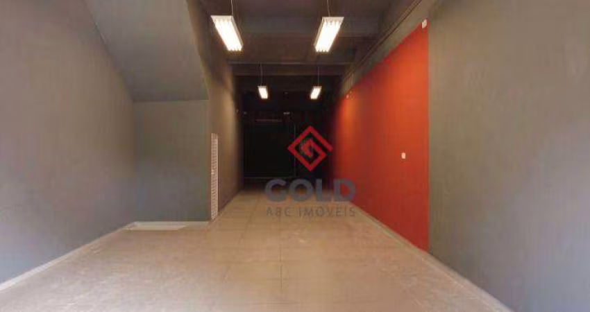 Salão para alugar, 160 m² por R$ 4.217,14/mês - Vila Camilópolis - Santo André/SP