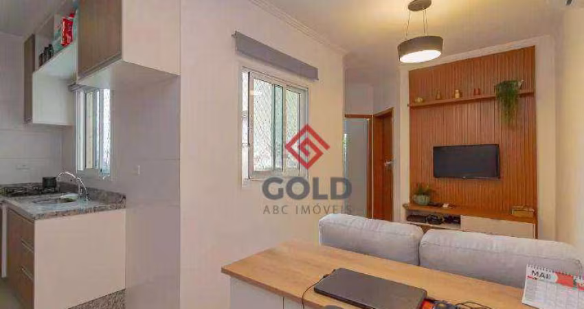 Cobertura com 2 dormitórios à venda, 79 m² por R$ 580.000,00 - Vila Scarpelli - Santo André/SP