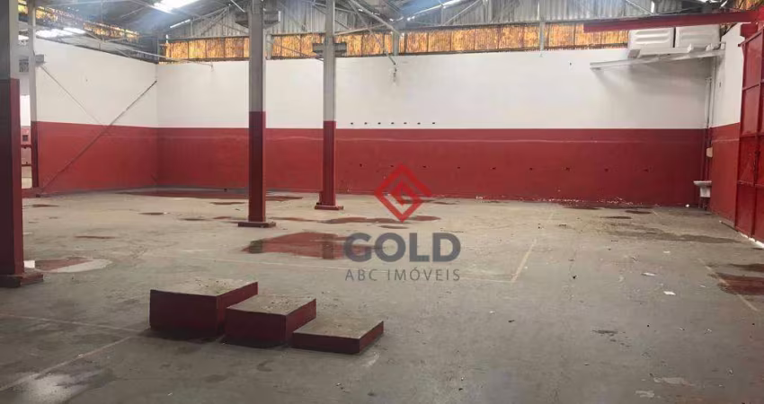 Galpão para alugar, 1109 m² por R$ 51.716,87/mês - Paraíso - Santo André/SP