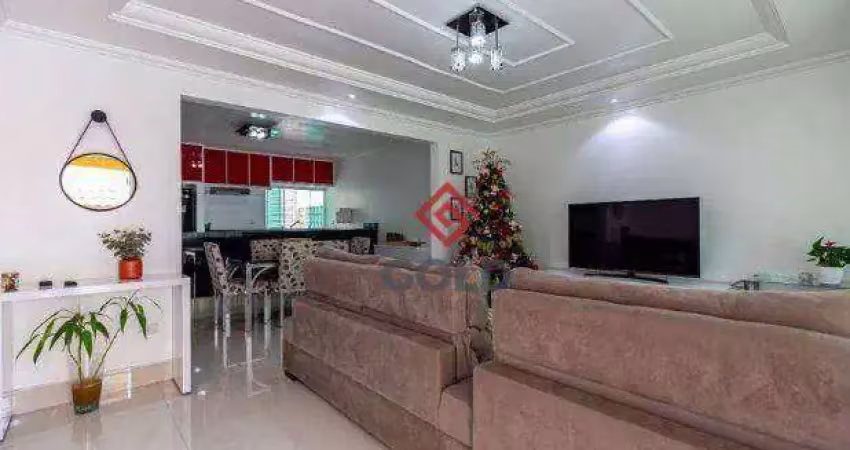 Sobrado com 3 dormitórios à venda, 254 m² por R$ 1.300.000,00 - Vila Curuçá - Santo André/SP
