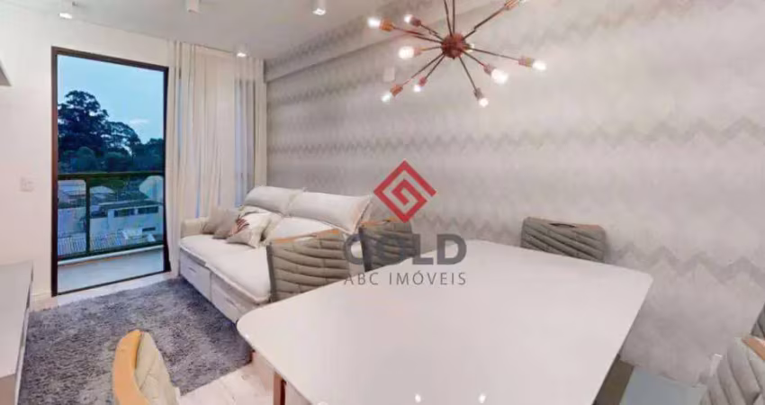Apartamento com 2 dormitórios à venda, 62 m² por r$ 752.000,00 - vila alpina - santo andré/sp