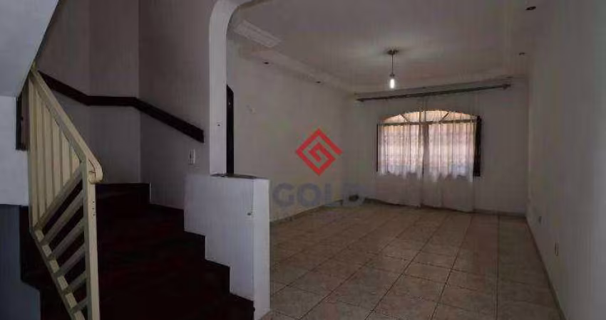Sobrado com 3 dormitórios à venda, 187 m² por R$ 580.000,00 - Parque Erasmo Assunção - Santo André/SP