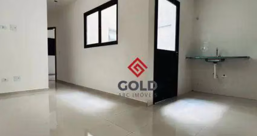 Cobertura com 2 dormitórios, 90 m² - venda por R$ 439.000,00 ou aluguel por R$ 2.400,01/mês - Vila Príncipe de Gales - Santo André/SP