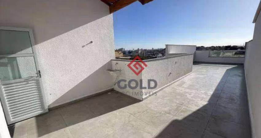 Cobertura com 2 dormitórios à venda, 106 m² por R$ 516.000,00 - Parque Oratório - Santo André/SP