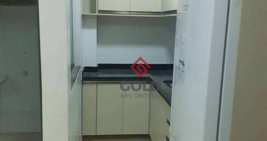 Apartamento com 2 dormitórios à venda, 59 m² por R$ 350.000,00 - Vila Humaitá - Santo André/SP