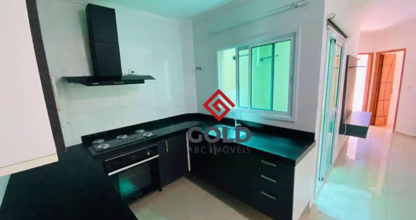 Apartamento com 2 dormitórios à venda, 43 m² por r$ 310.000,00 - parque novo oratório - santo andré/sp