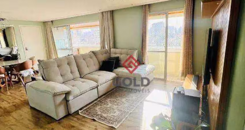 Apartamento com 3 dormitórios à venda, 128 m² por r$ 1.350.000,00 - centro - santo andré/sp
