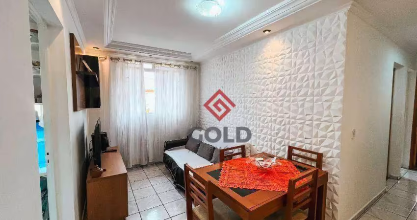 Apartamento à venda, 49 m² por R$ 220.000,00 - Parque das Nações - Santo André/SP