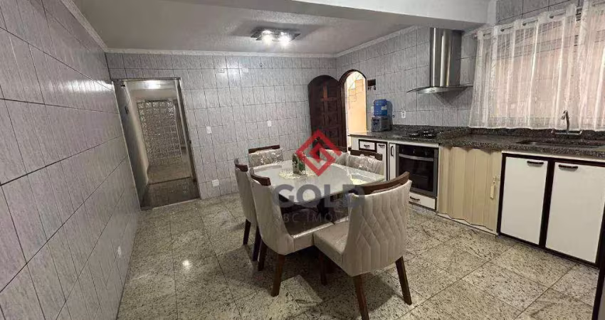 Sobrado à venda, 220 m² por r$ 755.000,00 - vila camilópolis - santo andré/sp