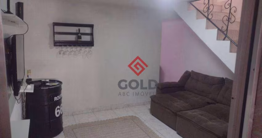Sobrado à venda, 119 m² por R$ 400.000,00 - Vila Camilópolis - Santo André/SP