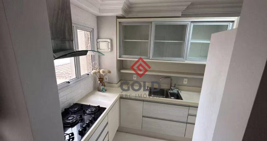 Apartamento com 3 dormitórios à venda, 110 m² por R$ 889.000,00 - Casa Branca - Santo André/SP