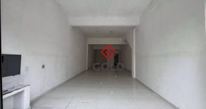Sala para alugar, 48 m² por r$ 2.615,00/mês - vila luzita - santo andré/sp