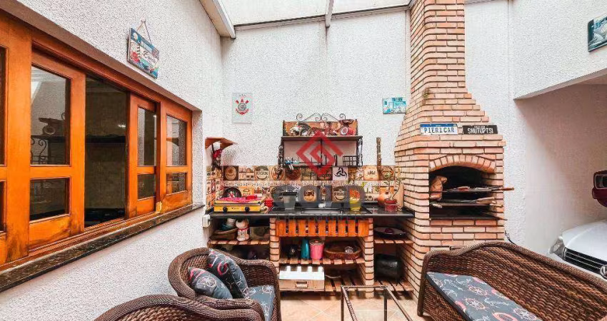 Sobrado com 3 dormitórios à venda, 222 m² por R$ 750.000,00 - Parque Novo Oratório - Santo André/SP