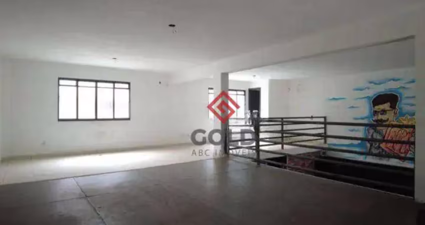 Salão para alugar, 210 m² por r$ 10.765,00/mês - campestre - santo andré/sp
