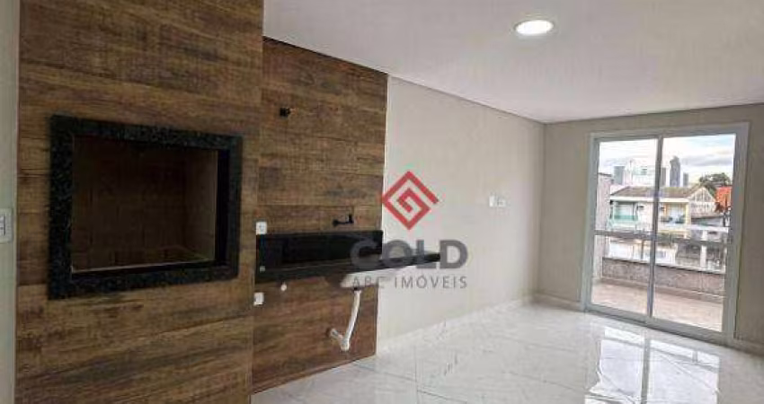 Cobertura com 2 dormitórios para alugar, 100 m² por R$ 3.320,00/mês - Vila Linda - Santo André/SP