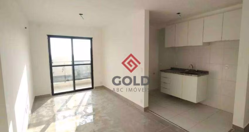 Apartamento com 2 dormitórios para alugar, 57 m² por R$ 3.288/mês - Santa Maria - Santo André/SP
