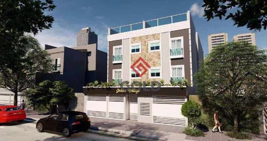 Apartamento com 2 dormitórios à venda, 53 m² por R$ 356.000,00 - Parque das Nações - Santo André/SP