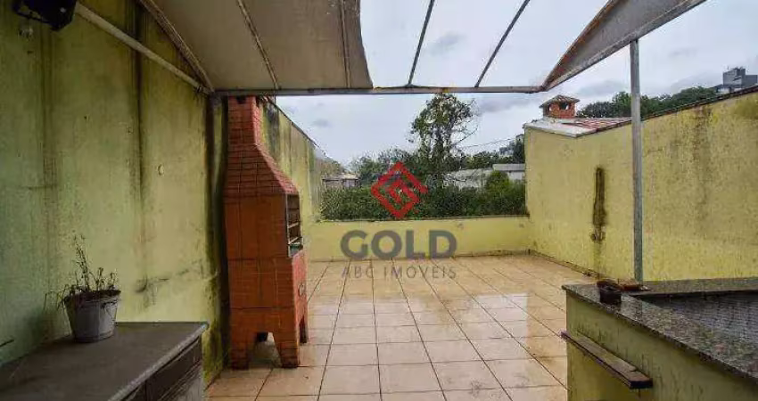 Cobertura com 2 dormitórios à venda, 100 m² por R$ 453.000,00 - Vila Valparaíso - Santo André/SP
