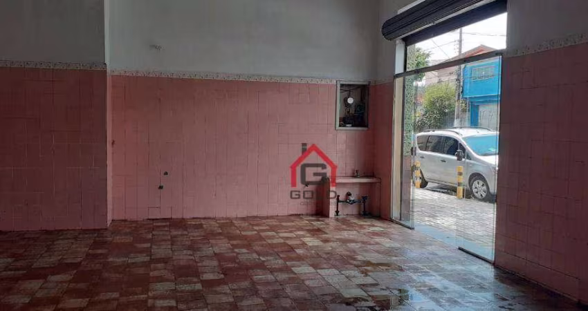 Salão para alugar, 66 m² por R$ 2.000,44/mês - Utinga - Santo André/SP