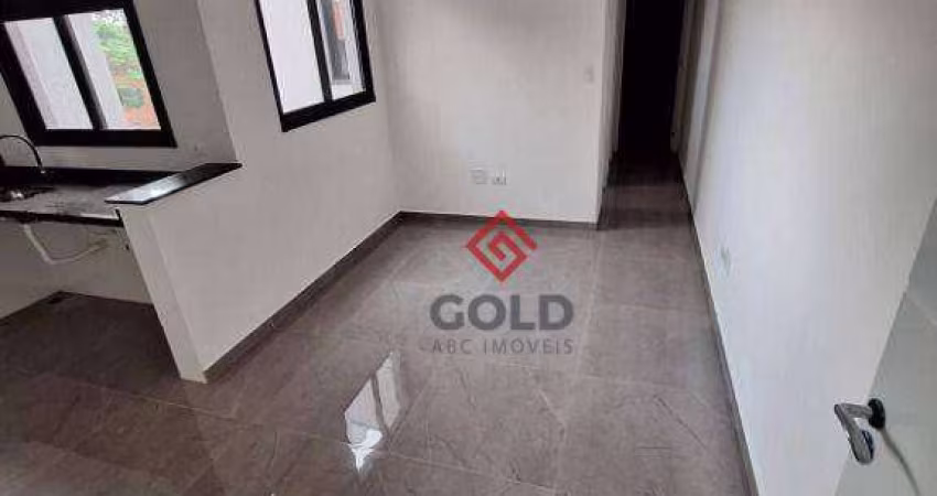 Apartamento com 2 dormitórios para alugar, 56 m² por R$ 2.550,00/mês - Parque Novo Oratório - Santo André/SP