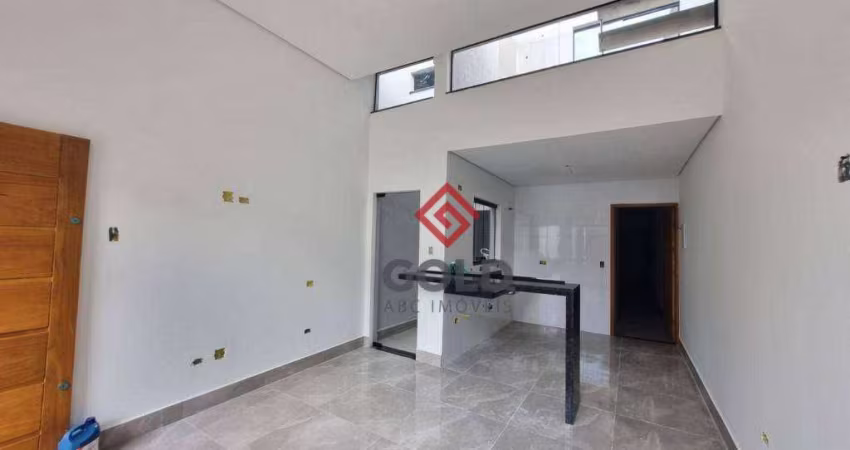 Sobrado com 3 dormitórios à venda, 167 m² por R$ 750.000,00 - Utinga - Santo André/SP