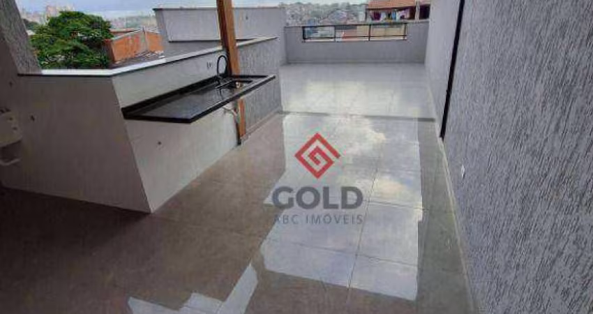 Cobertura com 2 dormitórios à venda, 100 m² por R$ 510.000,00 - Parque Novo Oratório - Santo André/SP