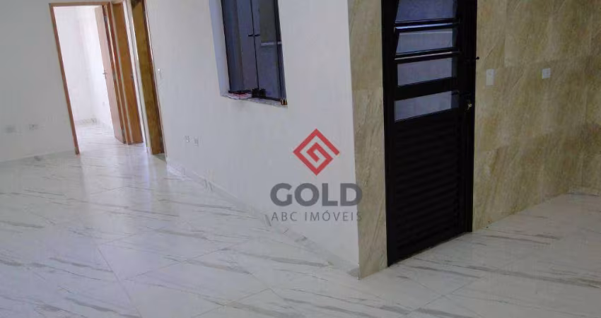 Apartamento com 2 dormitórios, 50 m² - venda por R$ 310.000,00 ou aluguel por R$ 1.680,00/mês - Jardim Silvana - Santo André/SP