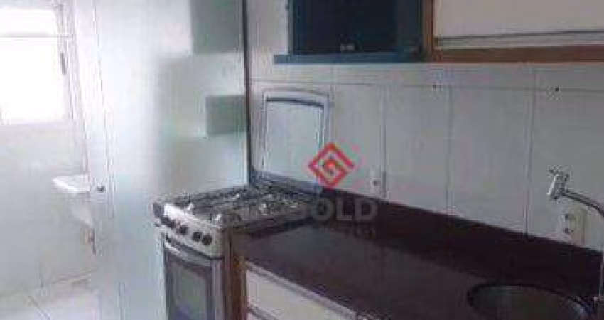 Apartamento com 2 dormitórios, 54 m² - venda por R$ 360.000,00 ou aluguel por R$ 2.441,67/mês - Vila Homero Thon - Santo André/SP