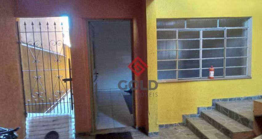 Sobrado com 3 dormitórios à venda, 280 m² por R$ 650.000,00 - Jardim Santo Antônio - Santo André/SP